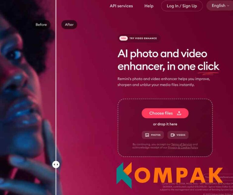 Remini  No Watermark, Penjernih Foto  Editing Online Lebih Simple
