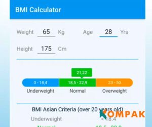 Weight Calculator Imt Website, Cek Berat Badan Ideal Online Indonesia ...