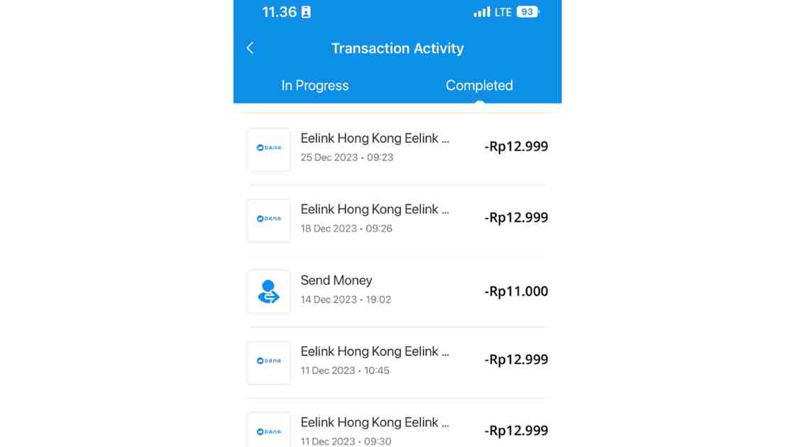 Eelink Hong Kong Eelink Technology Limited Dana