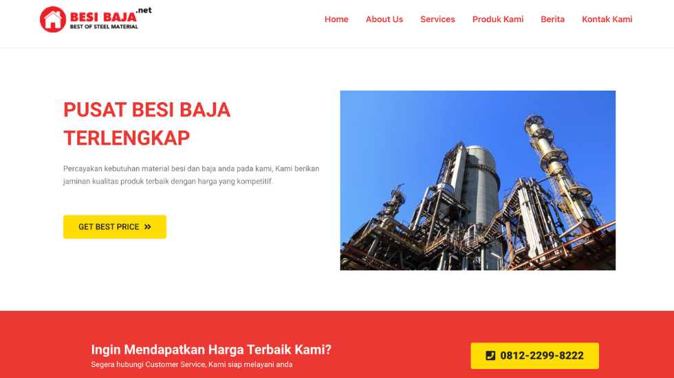 Rekomendasi Tempat Belanja Online Beli Besi dan Baja Terlengkap