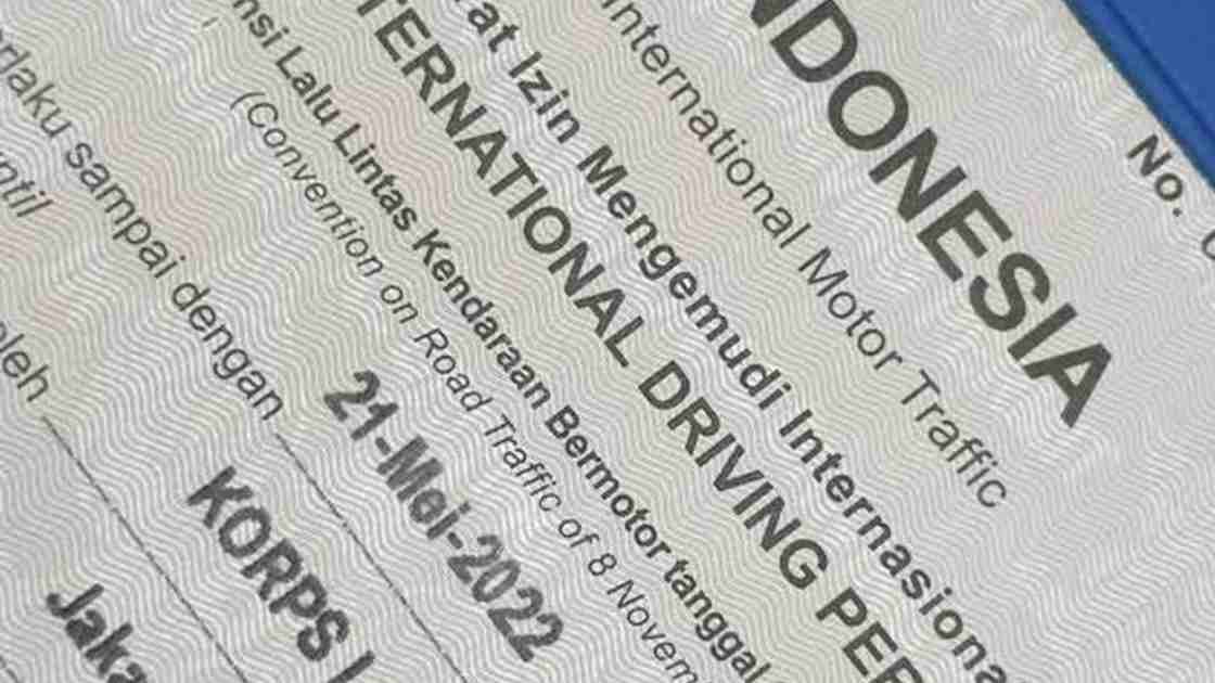 Sim Internasional Indonesia Berlaku Dimana Saja (1)