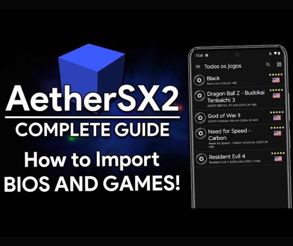 Download Bios AetherSX2 (BIOS PS2) Lengkap & Cara Pasang
