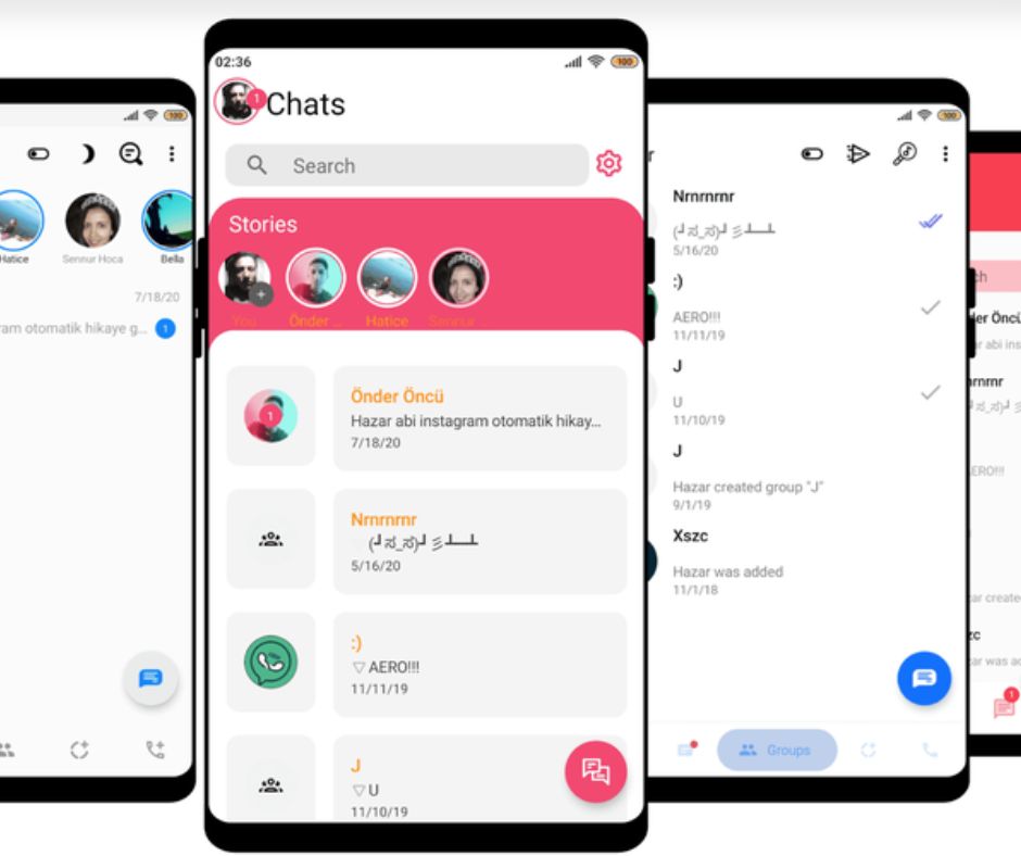 Download Whatsapp Aero 17.50 Apk Hazar