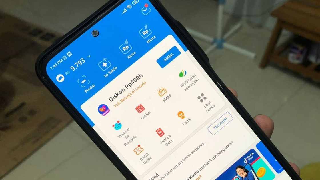 Cara Mengubah Bahasa di Aplikasi Dana