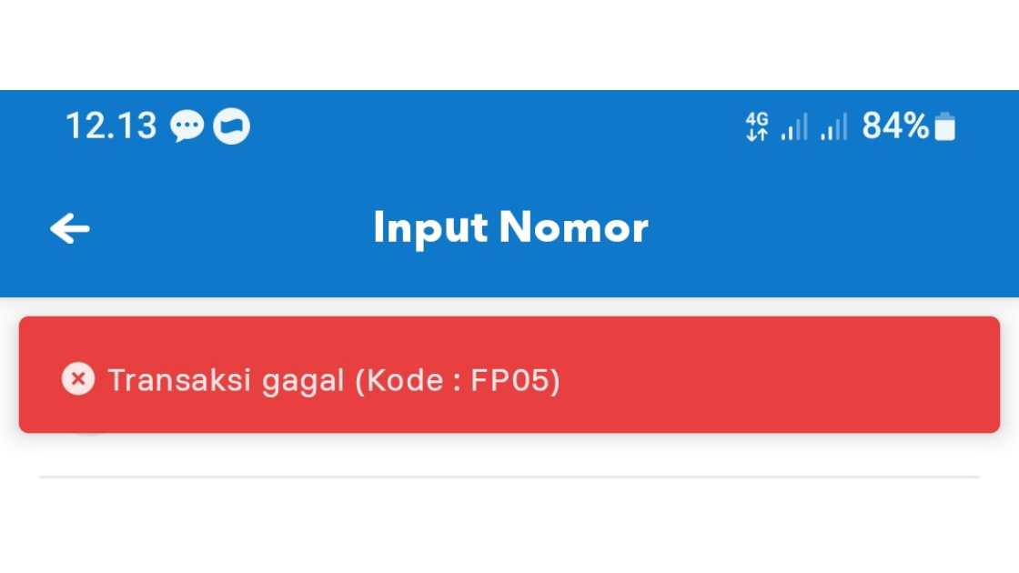 Cara Mengatasi Kode Fp05 Brimo? Serta Artinya