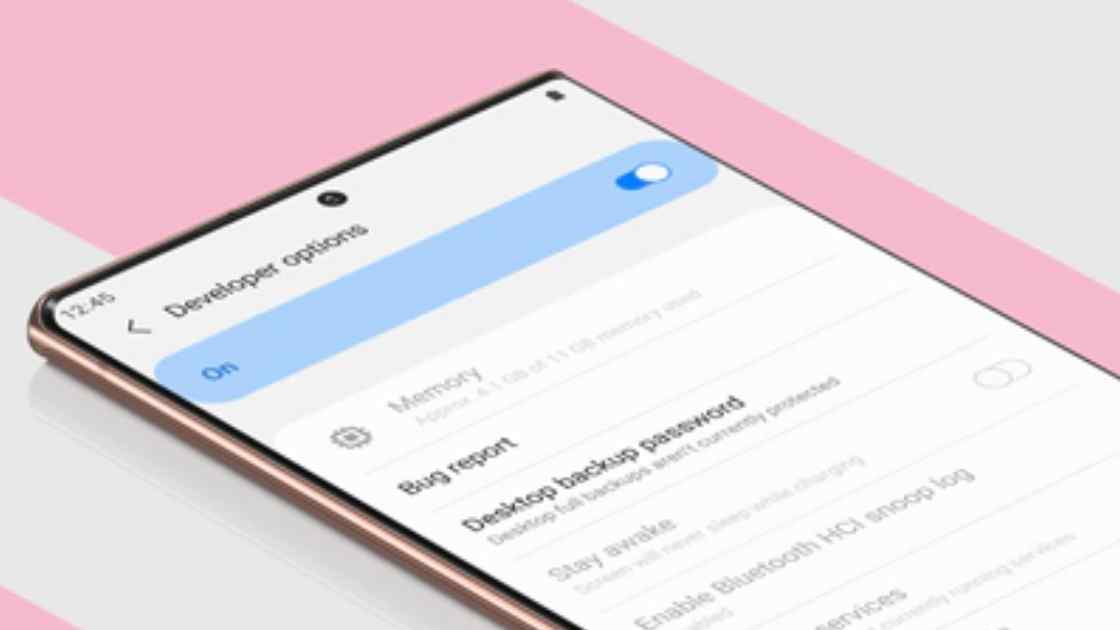 Cara Mengaktifkan & Mematikan Opsi Pengembang HP Samsung