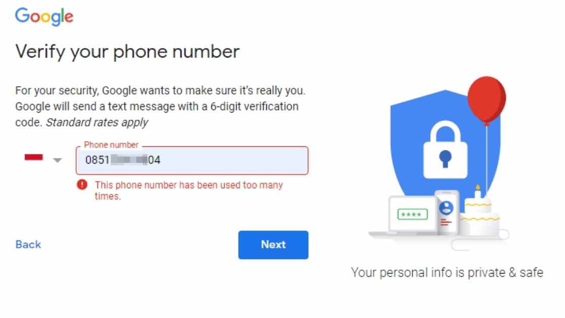 Cara Mengatasi "Nomor Telepon Ini Tidak Dapat Digunakan untuk Verifikasi"