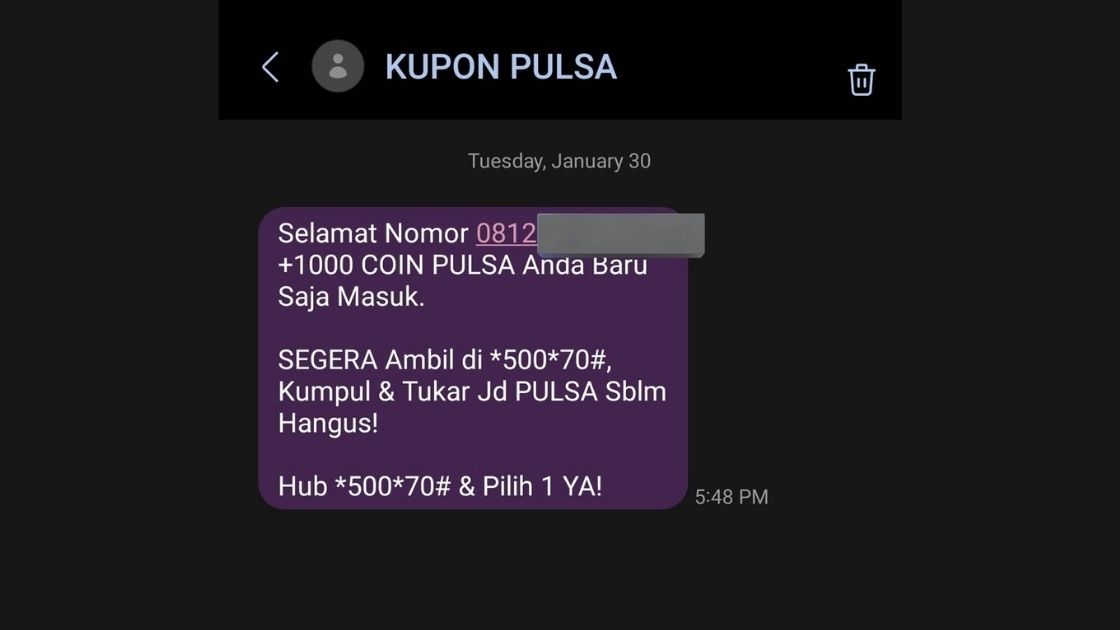 *500*70# Kode Apa? Ini Penjelasannya