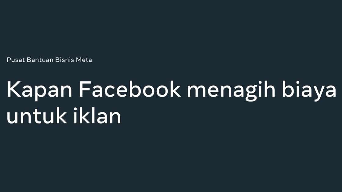 Promosikan Postingan di Fb Apakah Bayar?