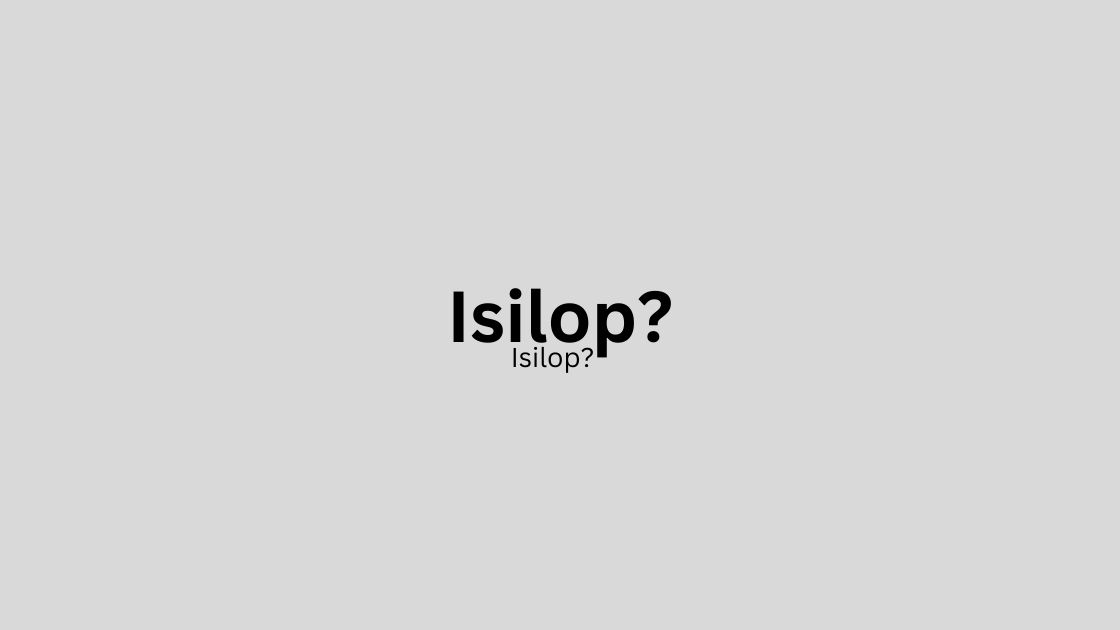 Arti Kata Isilop di Media Sosial?