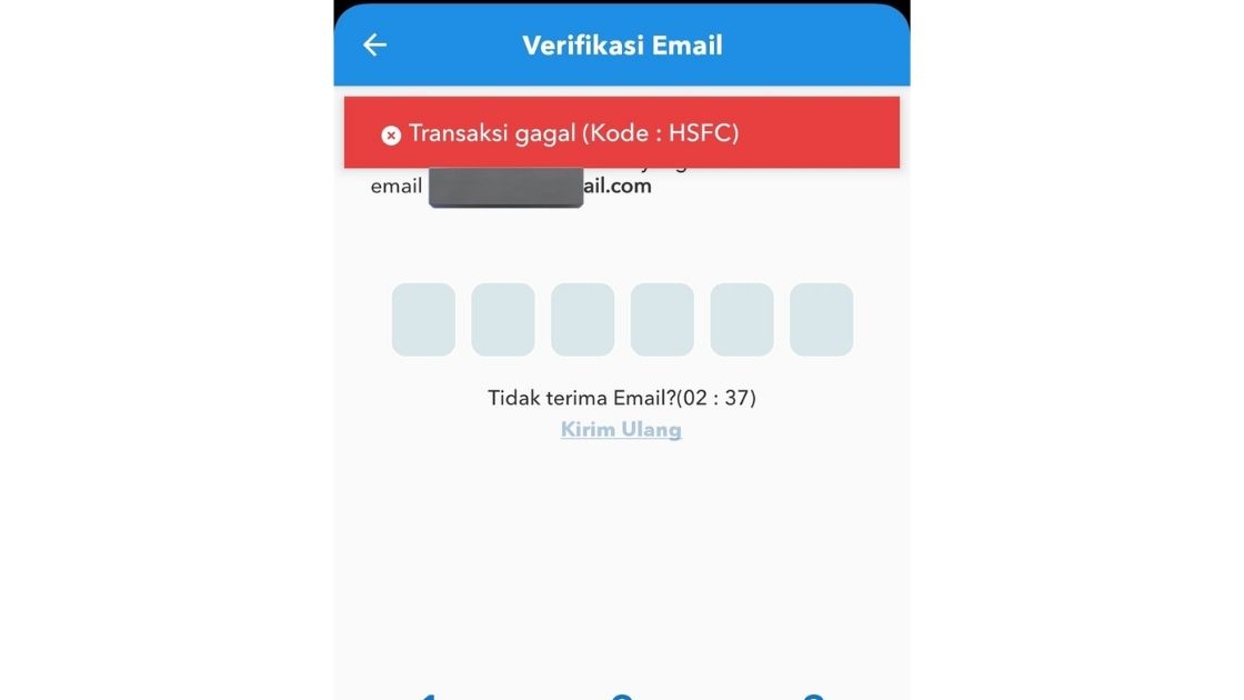 Cara Mengatasi Kode HSFC BRImo