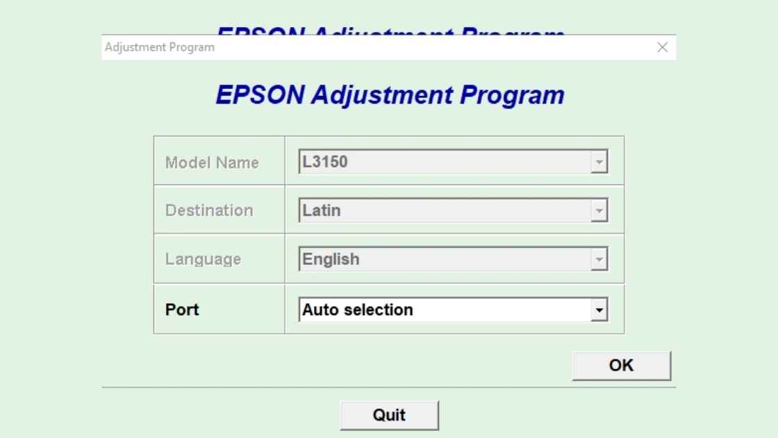 Download Resetter Epson L3150 Tanpa Password (Gratis)