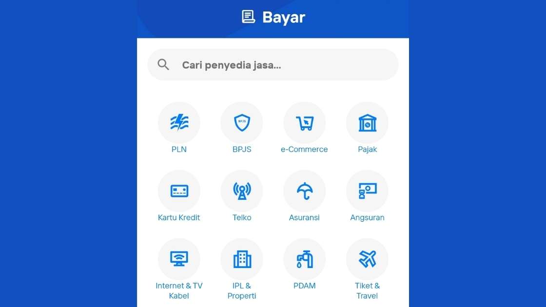 Cara Bayar Multi Payment di Livin Mandiri