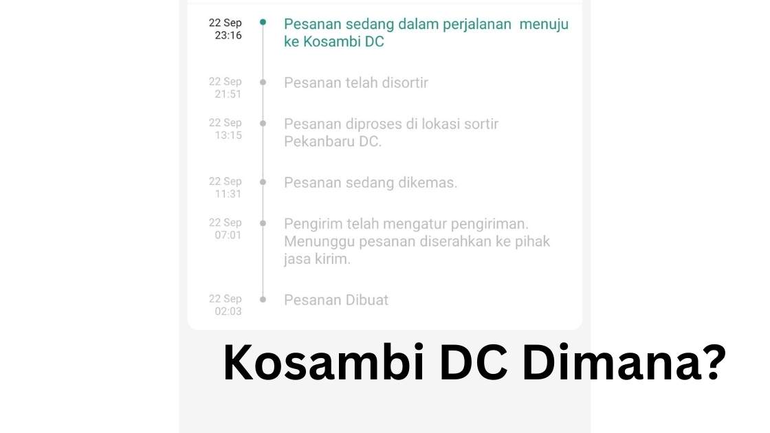 Lokasi Sortir Kosambi DC Dimana? Simak Penjelasannya!