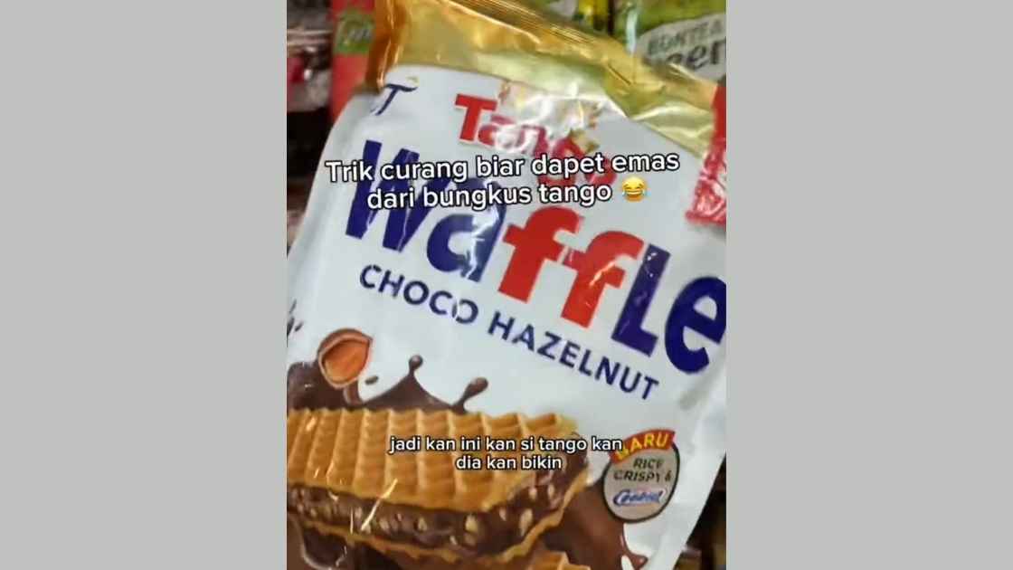 Apakah Waffle Tango Dapat Hadiah Emas? Asli apa Palsu? 1 Gram Berapa Rupiah?
