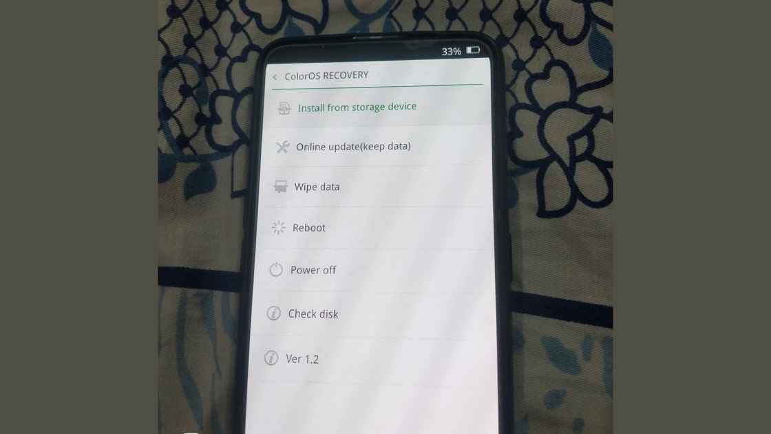Install from Storage Device Artinya Apa?