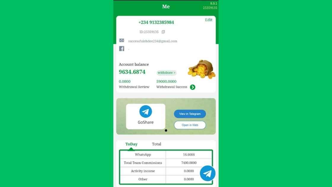 GoShare Whatsapp APK Login Penghasil Uang Apa Membayar? 2025