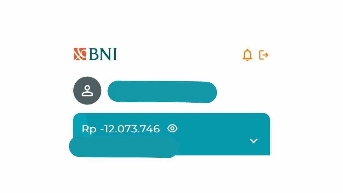 Kenapa Saldo Rekening BNI Bisa Menjadi Minus? Ini Penjelasannya