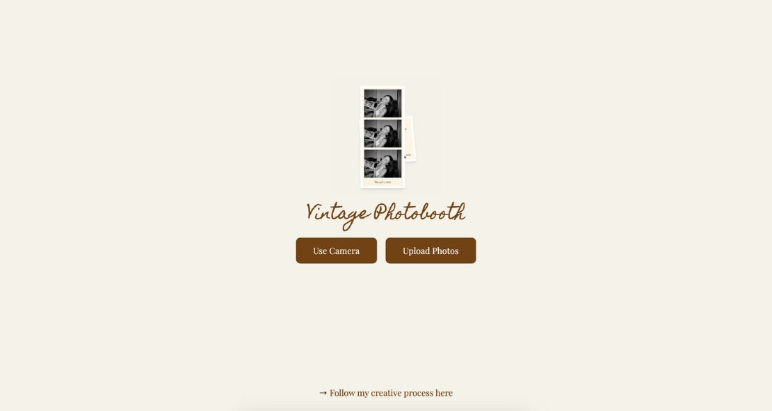 Little Vintage Photobooth: Ini Cara Photo Booth Online yang Kekinian dan Viral