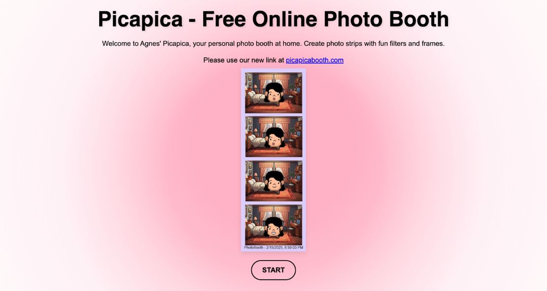 Pica Pica Photo Booth dan Cara Menggunakannya di HP