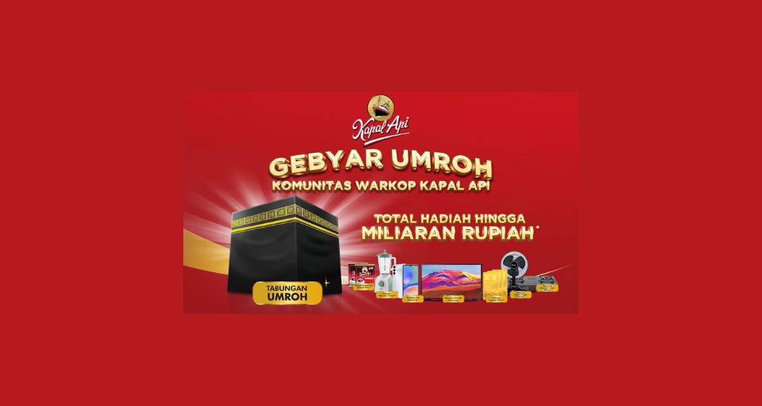 Undian Kapal Api Berhadiah 100 Umroh & Total Milyaran Rupiah