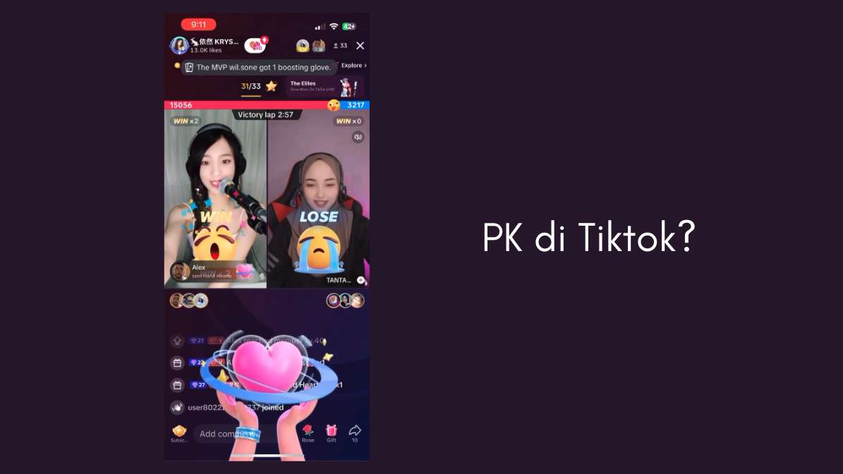 Apa Itu PK di TikTok? Adalah Ini Penjelasannya