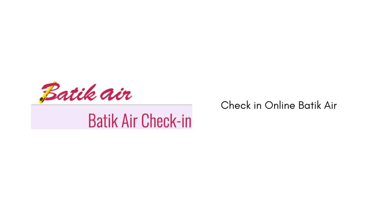 Check in Online Batik Air