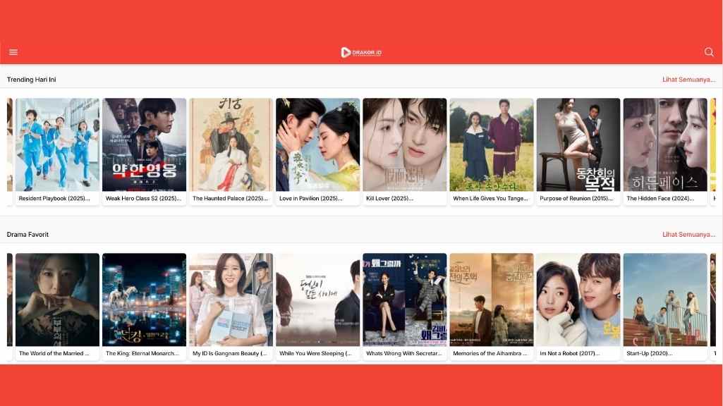 Drakor ID Web: Nonton Drama Korea dan Link Terbaru (Drakorid)