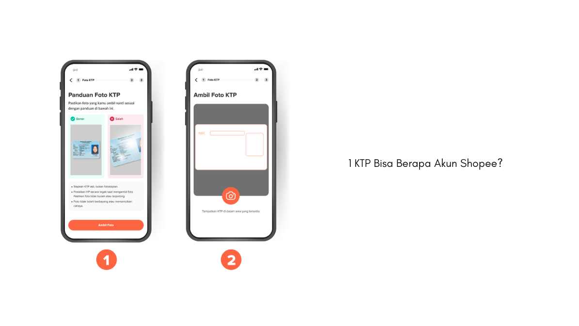 1 KTP Bisa Berapa Akun Shopee?