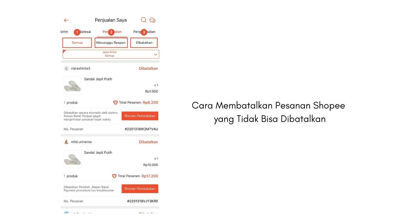 Cara Membatalkan Pesanan Shopee yang Tidak Bisa Dibatalkan