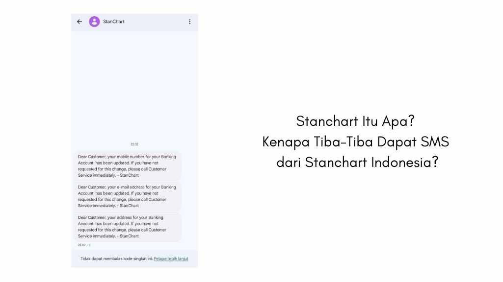 Stanchart Itu Apa? Kenapa Tiba-Tiba Dapat SMS dari Stanchart Indonesia?