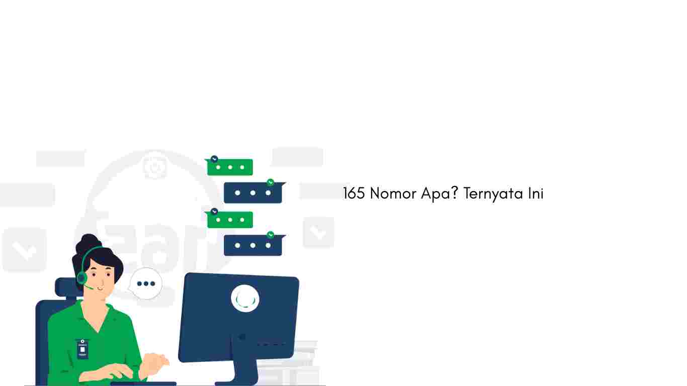 165 Nomor Apa Ternyata Ini