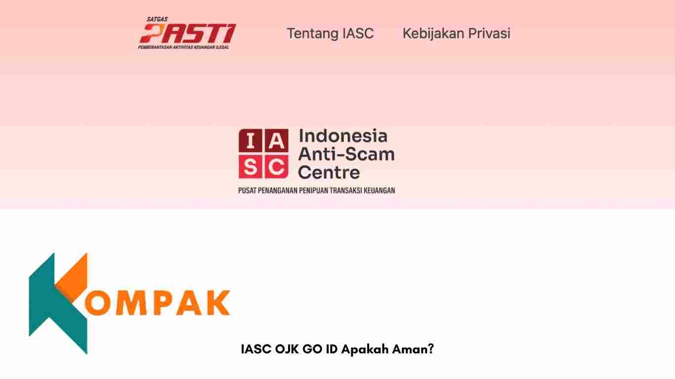 IASC OJK GO ID Apakah Aman