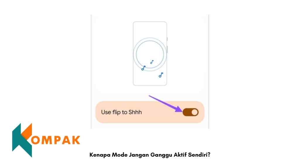 Kenapa Mode Jangan Ganggu Aktif Sendiri