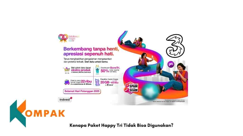 Kenapa Paket Happy Tri Tidak Bisa Digunakan