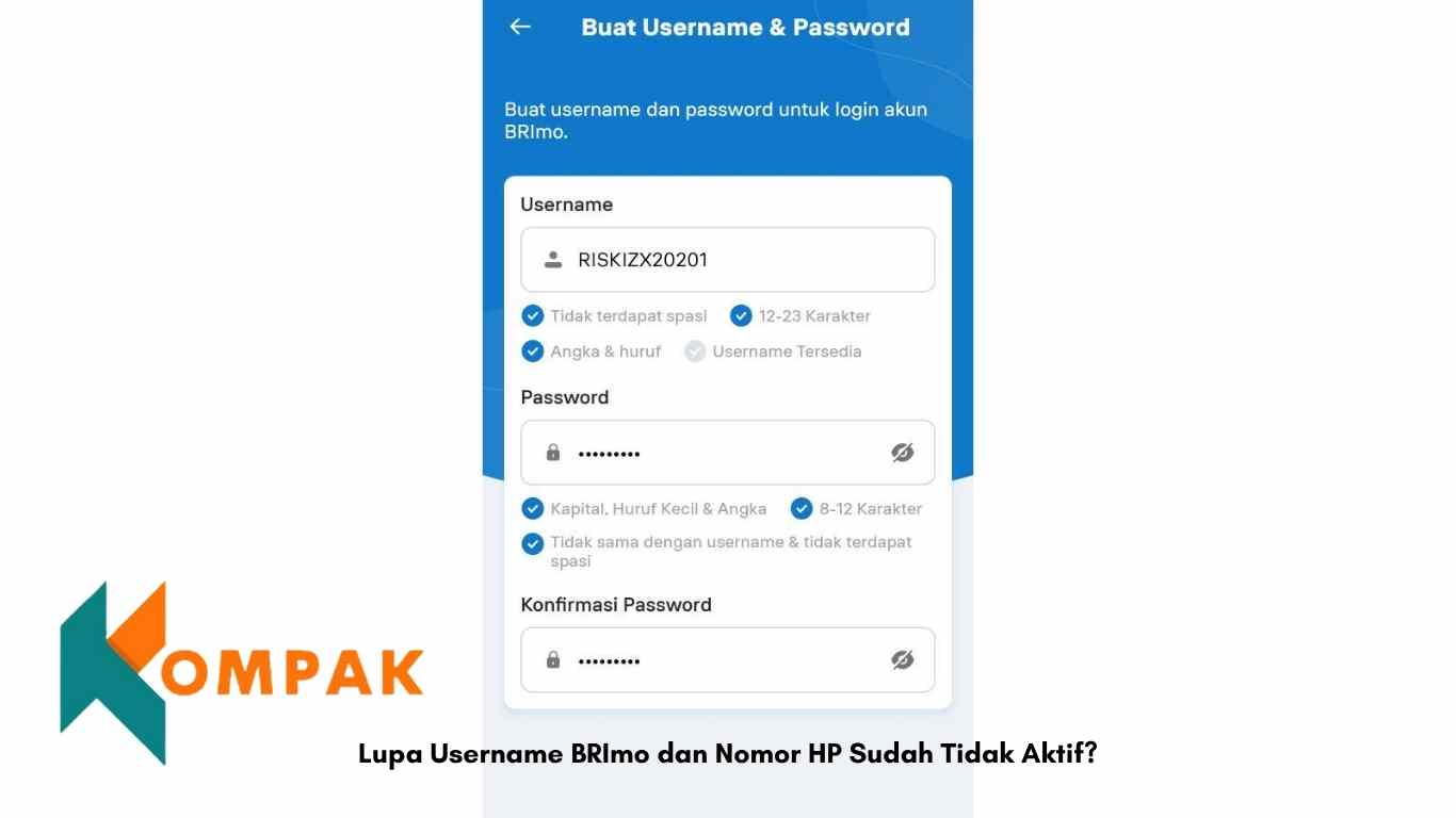 Lupa Username BRImo dan Nomor HP Sudah Tidak Aktif?